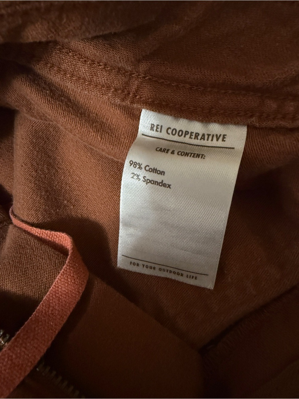 REI Co-op Trailsmith Jogger Pants Women’s 2 Rust Cargo Hiking - Picture 2 of 14